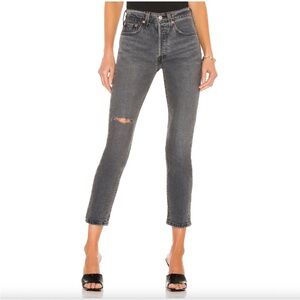 NEW Levi’s Premium 501 Jeans Black Denim High Rise